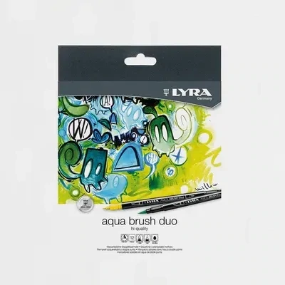 Rotulador aquabrush duo lyrax 12