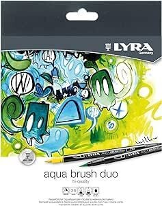Rotulador aquabursh duo lyrax36