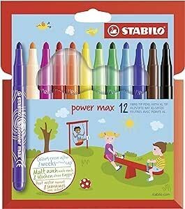 Rotulador Stabilo power 12