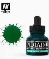 Tinta acrilica IndiaInk Vallejo #Esmeralda