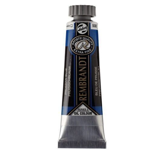 Tubo rembtrandt acuarela 20ml serie 1   .508Azul de Prussia