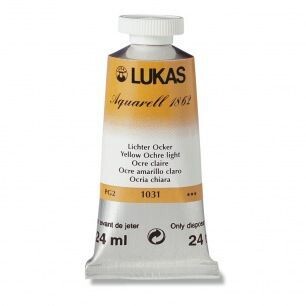 Tubo Acuarela Lukas 1862 24ml S2 #1023 Ocre de oro