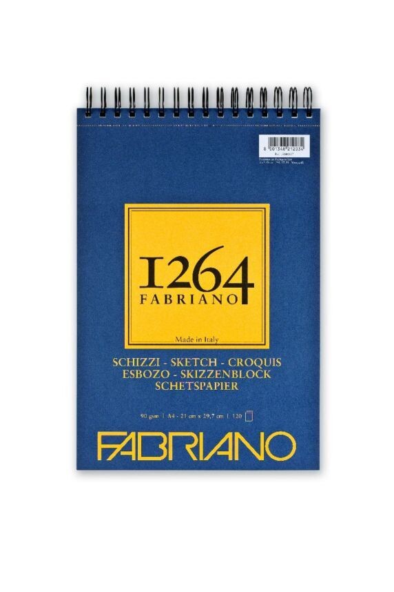 Bloc Fabriano 1264 esbozo  A4 90gr