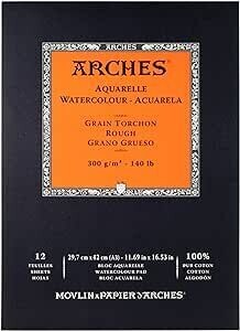 Bloc acuarela Arches 300gr  29x42cm