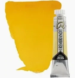 Tubo rembrandt acuarela 20ml serie 2 #247 Amarillo azo Medio