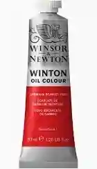 Óleo Winson & Newton 40ml #107 Escarlata de Cadmio