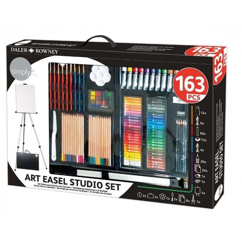 Set Daler Art studio 163 piezas