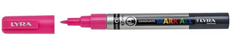 Rotulador acrilico  LYRA XS 029 PINK