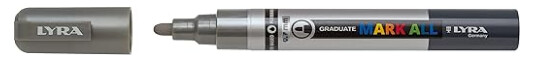 Rotulador acrilico LYRA XS 251 SILVER