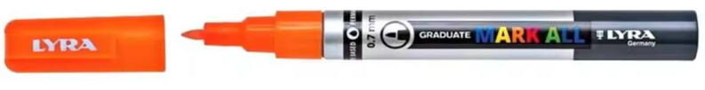 Rotulador acrilico LYRA XS #013 ORANGE