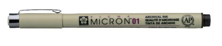 Delineador Micron pigma #01