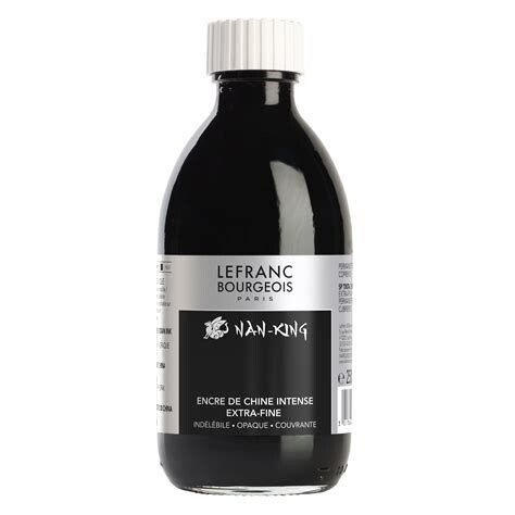 Tinta china Vallejo 1L #Negro Lefranc