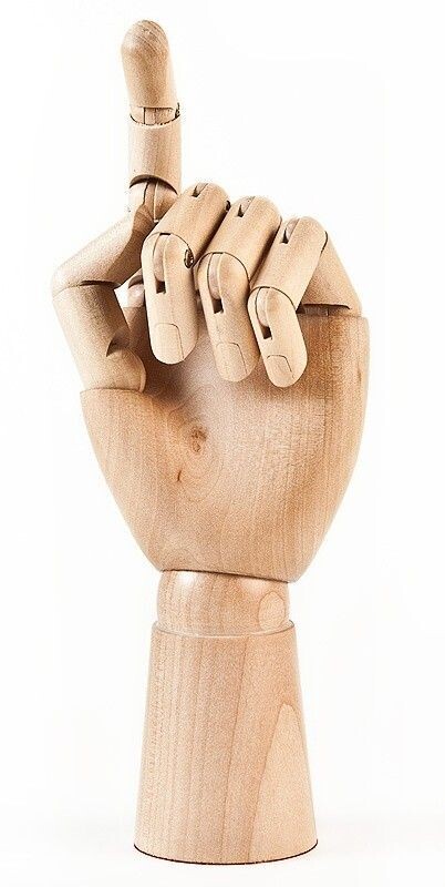 MANO ARTICULADA 30CM IZQUIERDA
