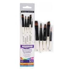 Pack  5 pinceles Graduate  Daler Rowney  Style1