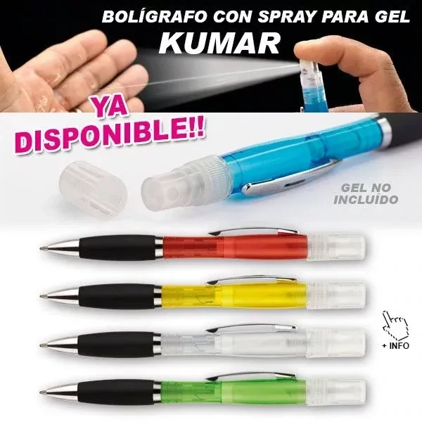 BOLÍGRAFO CON SPRAY