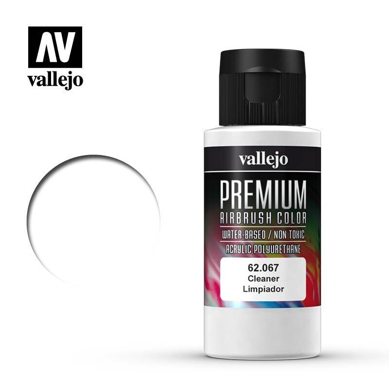 AIRBRUSH LIMPIADOR PREMIUM VALLEJO 62.067 60 ML