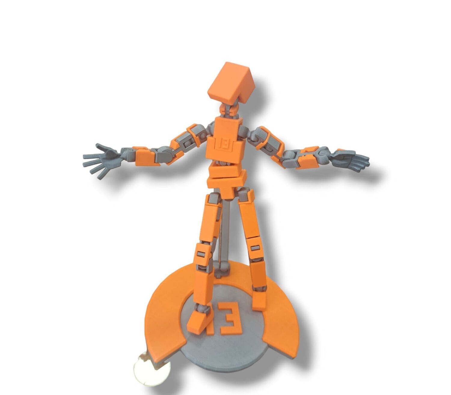 PERSONAJE ARTICULADO CON BASE