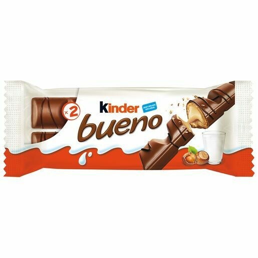 KINDER BUENO CHOCOLATE 2 BARRITAS