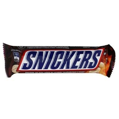 SNICKERS BARRITA DE CHOCOLATE Y CARAMELO