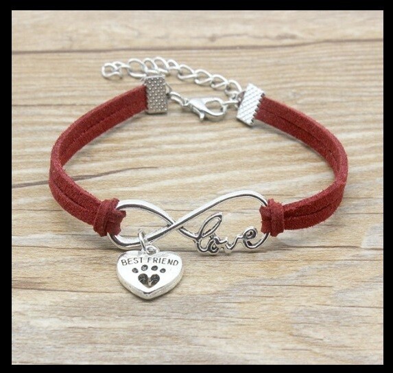 ​BEST FRIEND HEART LOVE CHARM BRACELET