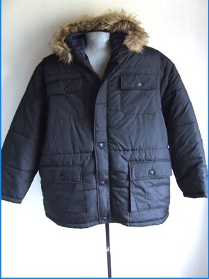 4XL 68/70 divatos, nagyméretű meleg kapucnis téli kabát férfiaknak 