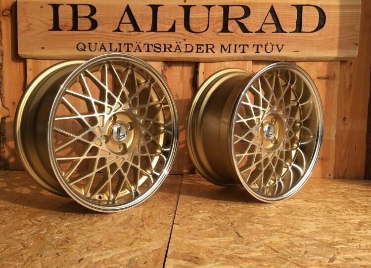 Lenso Eagle2 8,5x17 Zoll LK4x100 in Gold