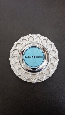 Lenso Zentralmutter mit Wabe in Silber