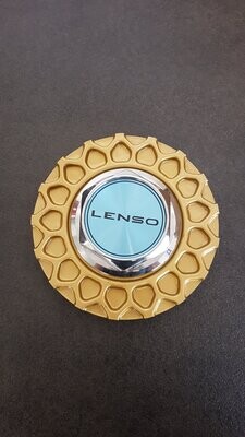 Lenso Zentralmutter mit Wabe in Gold