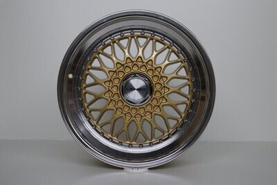 Lenso BSX 7,5 + 8,5x17 mit Tüv LK4x100 in Gold