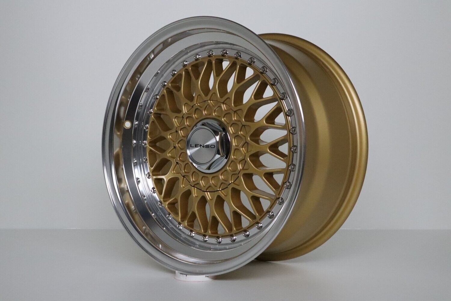 Lenso BSX 8,5x17 LK 5 x112 mit Tüv in Gold