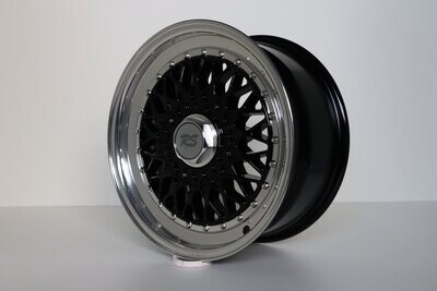 BSX RS Limited 7,5x16 LK 4x100 ET25 mit Tüv in Schwarz BSX RS Limited 7,5x16 LK 4x100 ET25 mit Tüv in Schwarz