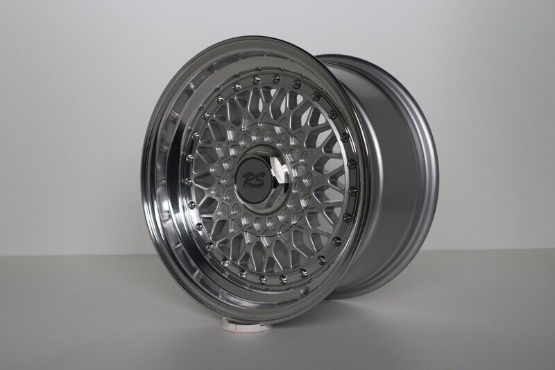 BSX RS Limited 8 x 15 LK 4x100 mit Tüv in Silber