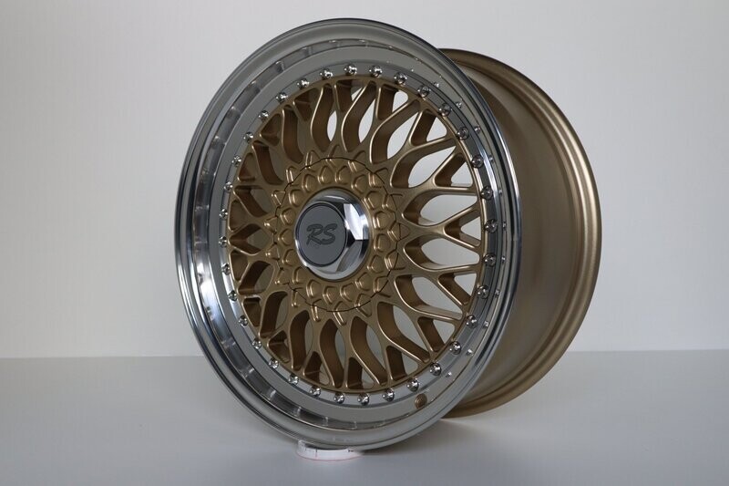 BSX RS Limited 7,5x17 ET35 LK 5x112 mit Tüv in Gold