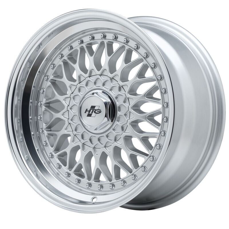 HTG RS Klassik Felgensatz 8,5x17 ET30 LK 5x120 Silber HTG RS Klassik Felgensatz 8,5x17 ET30 LK 5x120 Silber