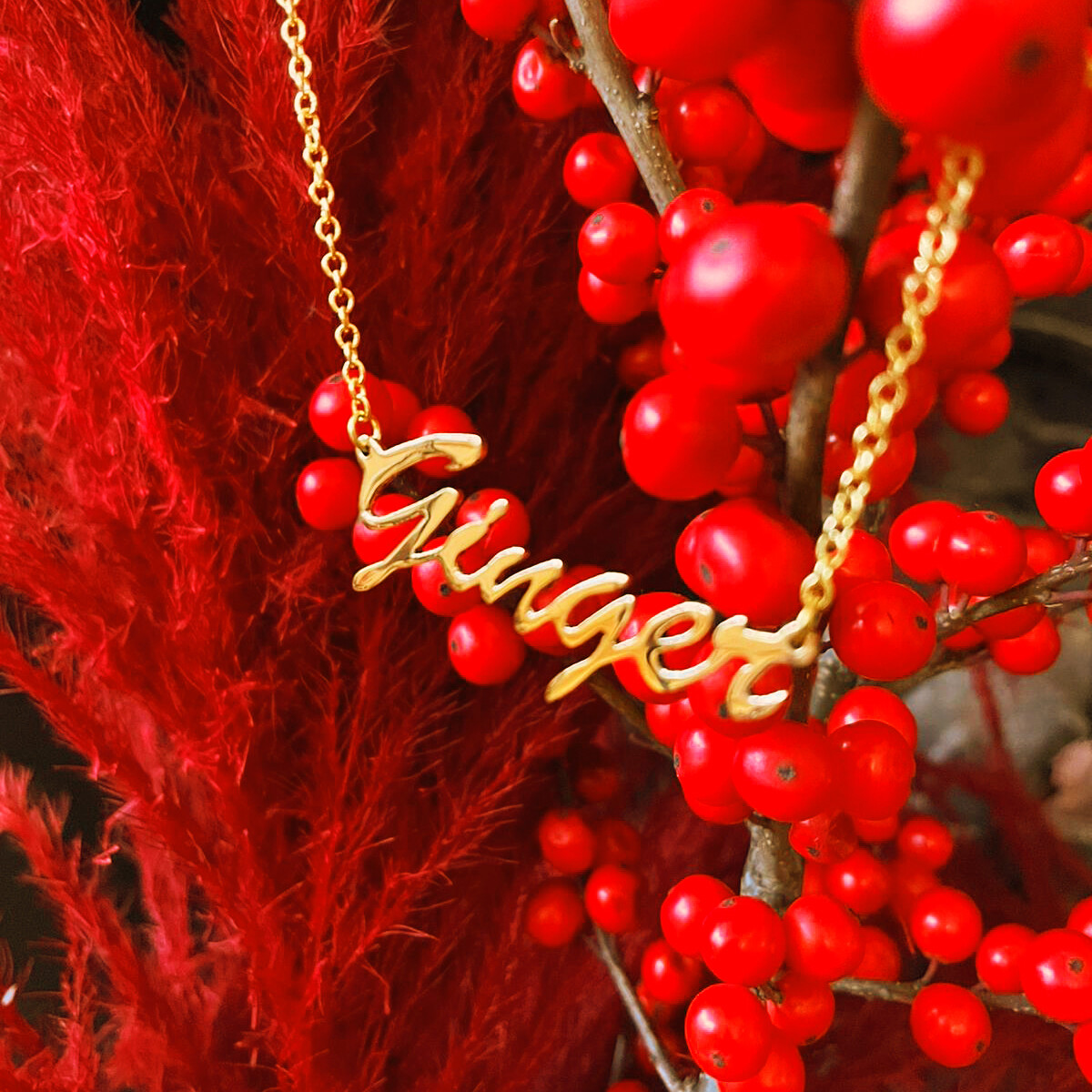 'Ginger' Name Necklace