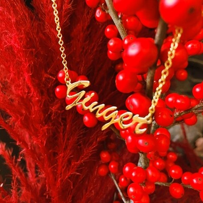 'Ginger' Name Necklace