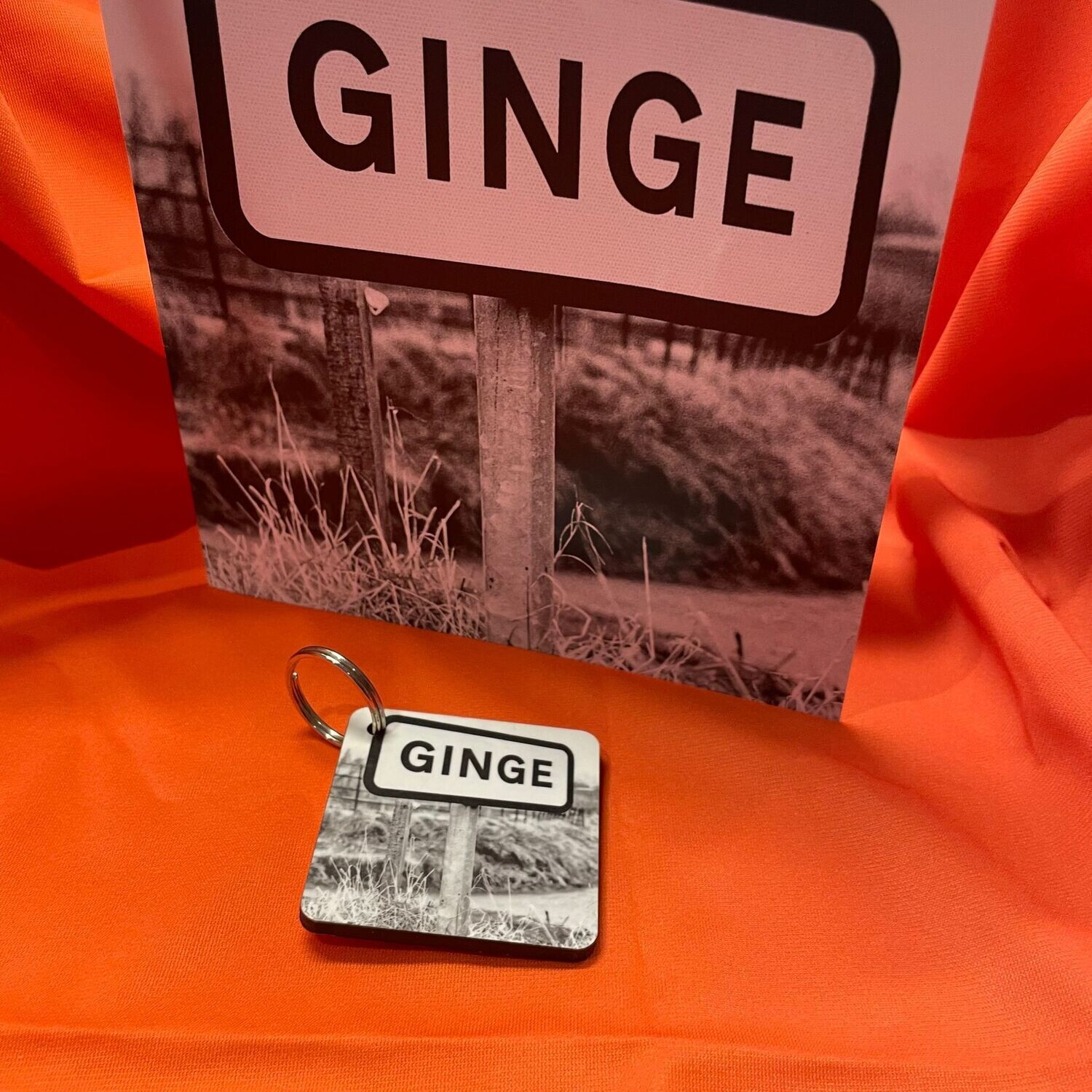 'Ginge' Keyring + Card Bundle