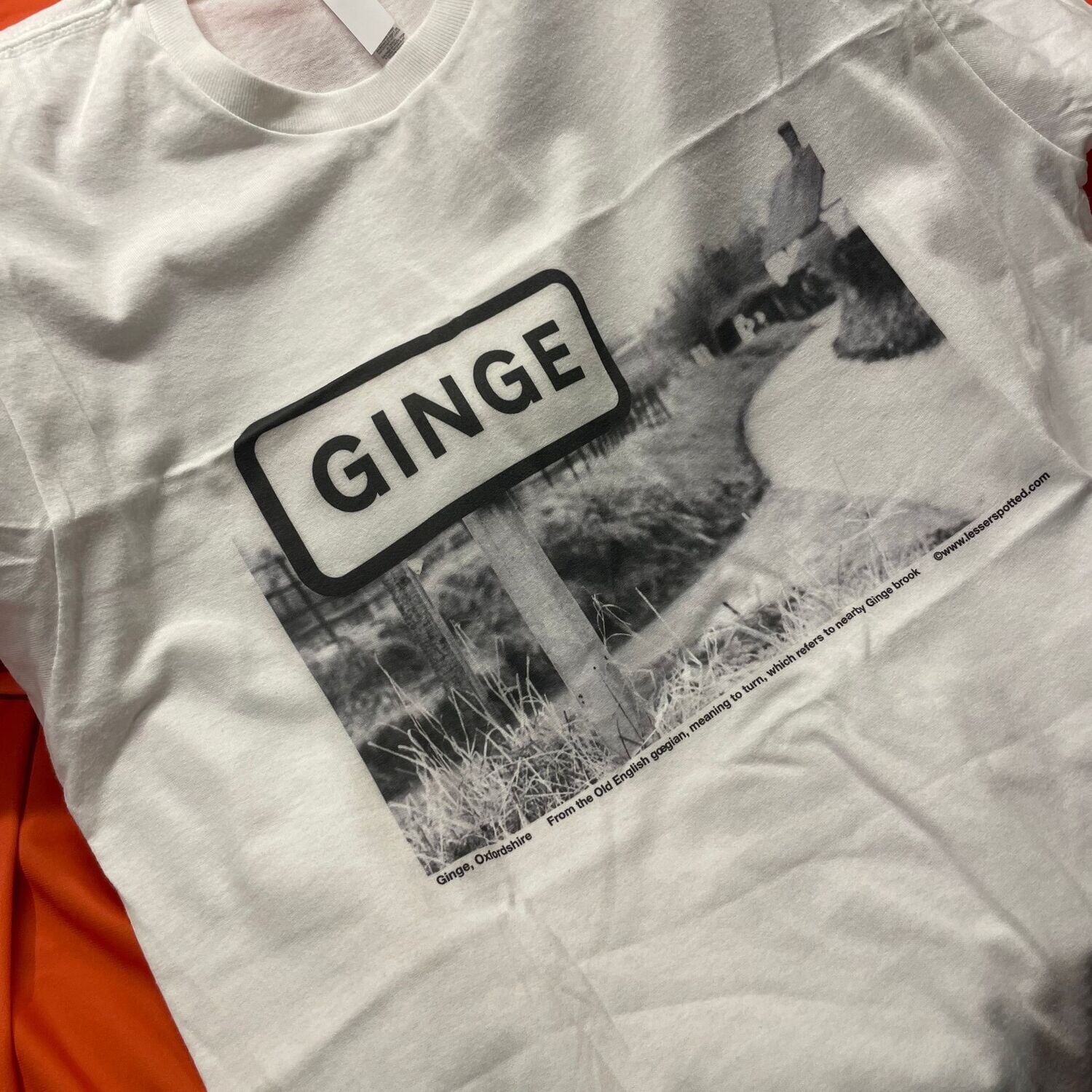 'Ginge' Placename T-Shirt