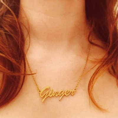 'Ginger' Name Necklace