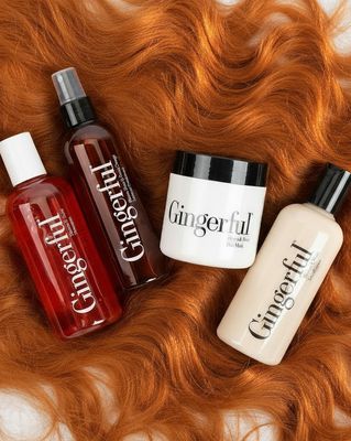 Henna & Rose Shampoo, Conditioner, Mask + Leave-in Spray Bundle