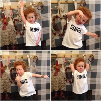 Baby and Kids 'GINGE' T-Shirt