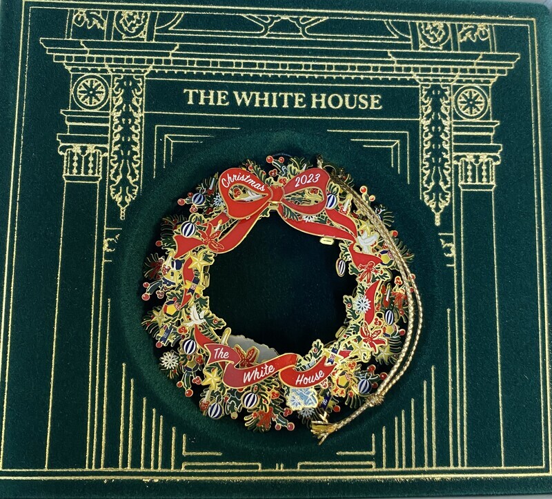 2023 White House Christmas Ornament