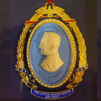Harry S. Truman Little White House Cameo Ornament