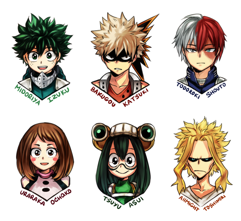 BNHA [sticker pack]