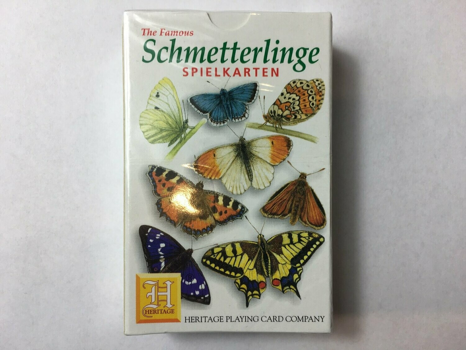 Heritage Playing Card Company Schmetterlinge der Welt Spielkarten 