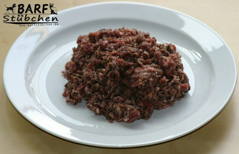 1000g Welpen Mix -vorher Rinder Mix-