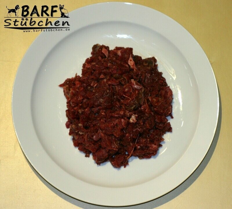 500g Pferde Fleisch mit Innerein