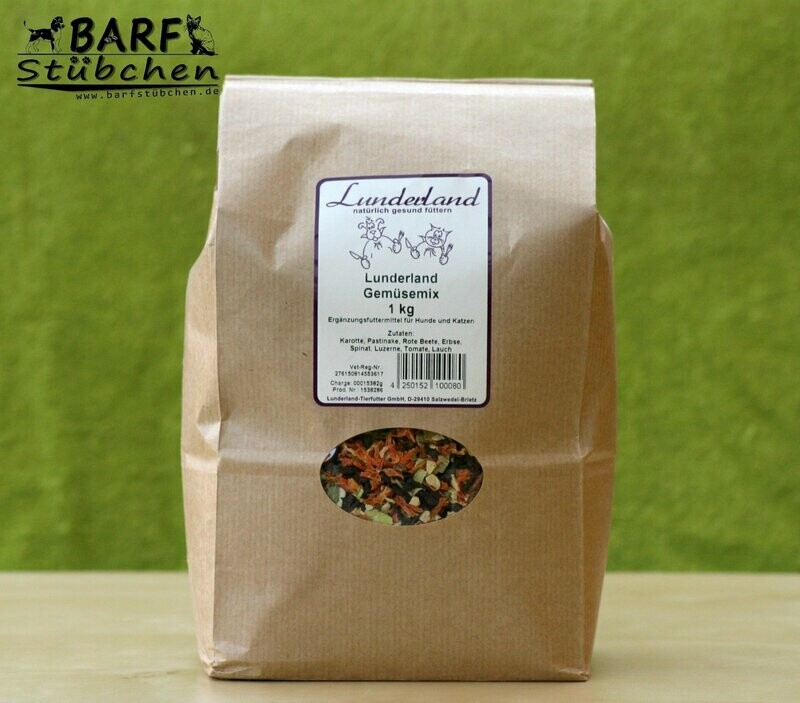 1000g Gemüse Mix -getreiderfei-