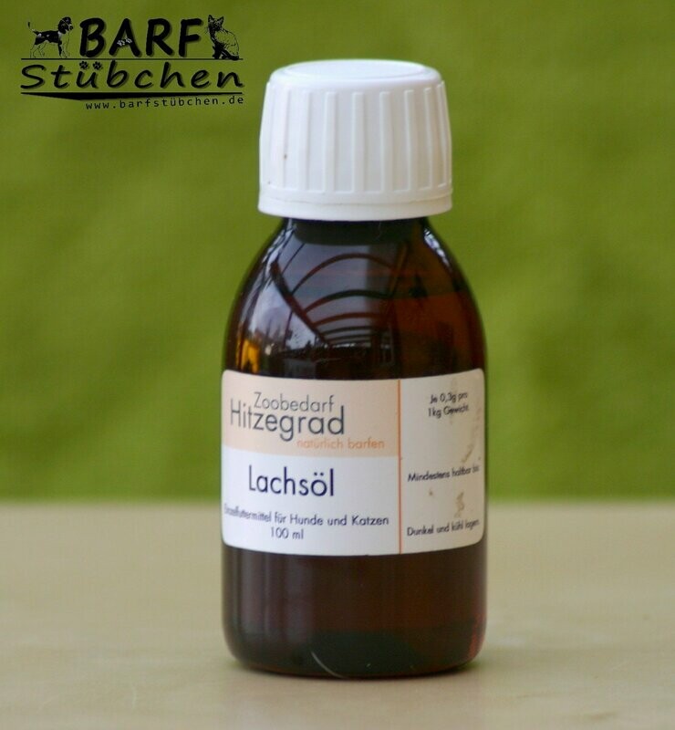 100ml kaltgepresstes Lachsöl