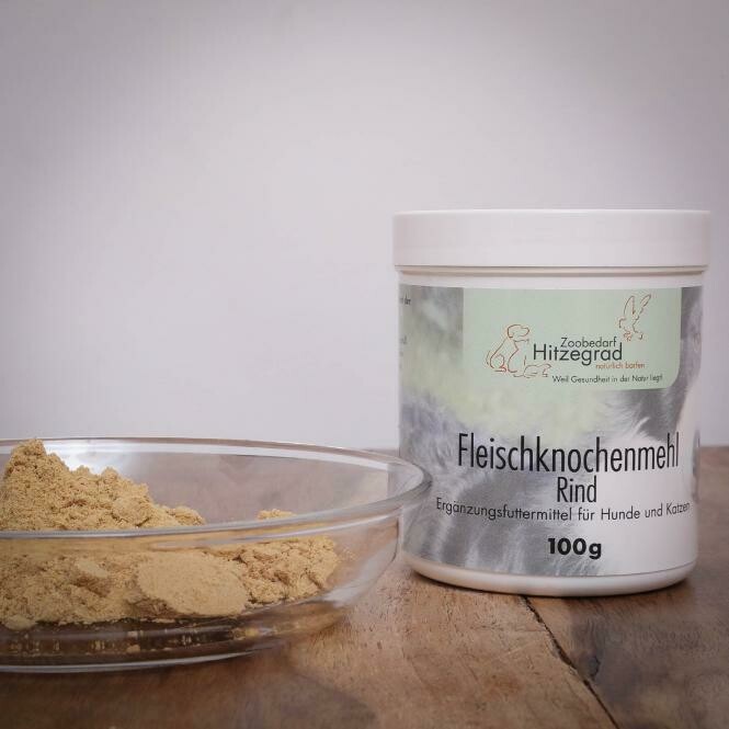 100g Fleischknochenmehl